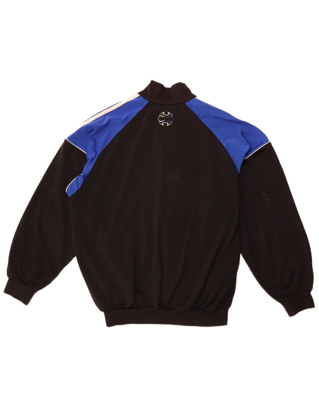 Męska kurtka dresowa Adidas UK 38/40 Średni czarny poliester