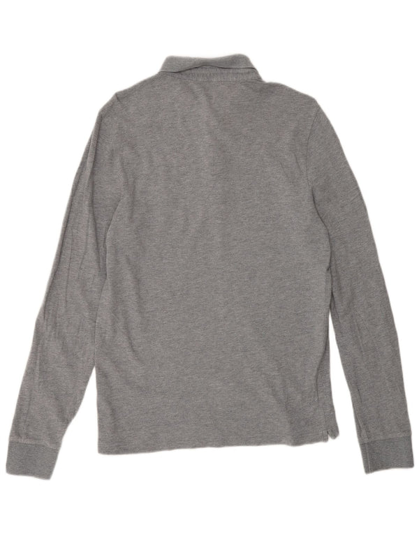 Męska koszulka polo Slim Fit Hugo Boss, mała, szara