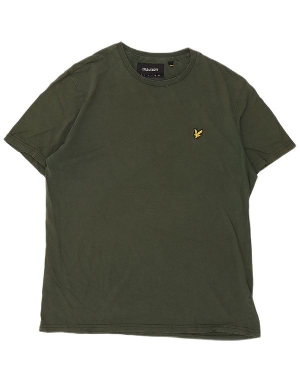 T-shirt męski Lyle & Scott, bawełniany, XL, khaki