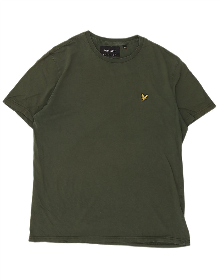 T-shirt męski Lyle & Scott, bawełniany, XL, khaki