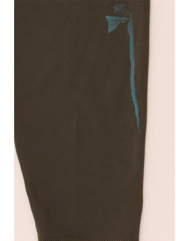 Damskie legginsy graficzne The North Face UK 12, średni khaki