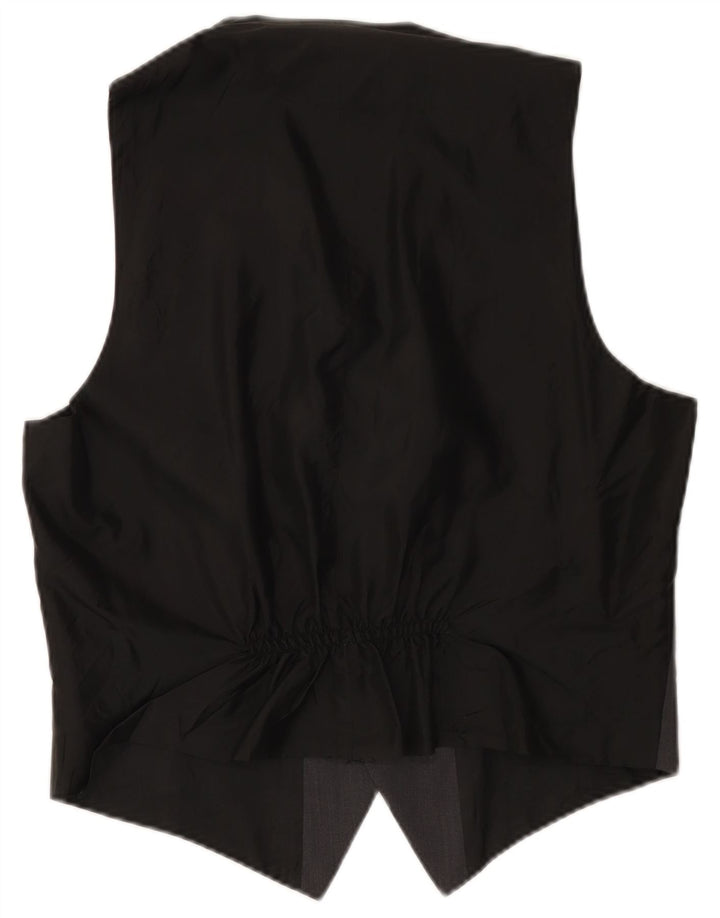 Vintage męska kamizelka w kolorze średniej szarości