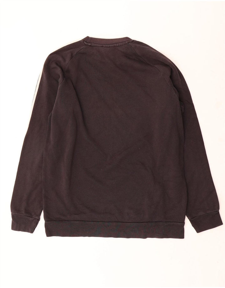 Adidas Męska Bluza Sweter Średni Czarny Bawełna