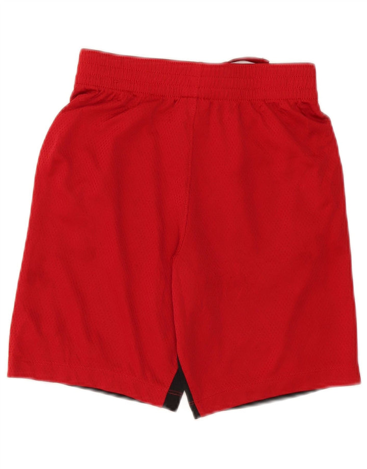 Chłopięce spodenki sportowe Nike Dri Fit, 10-11 lat, poliester w kolorze średniej czerwieni