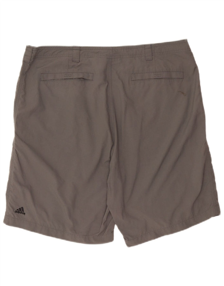 Adidas Męskie Spodenki Casual XL W38 Szary Poliester
