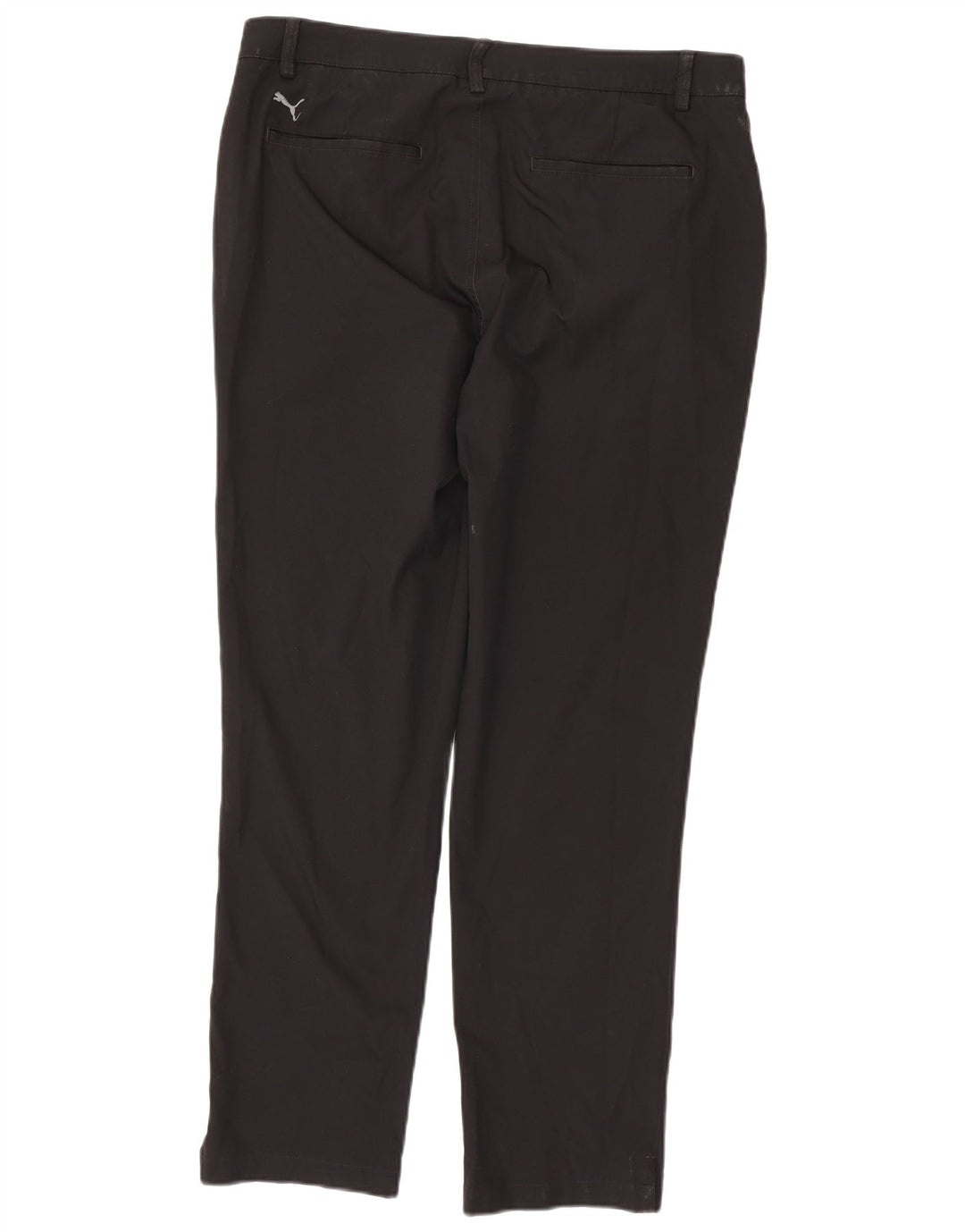Męskie spodnie typu slim chino PUMA W36 L32 czarny poliester