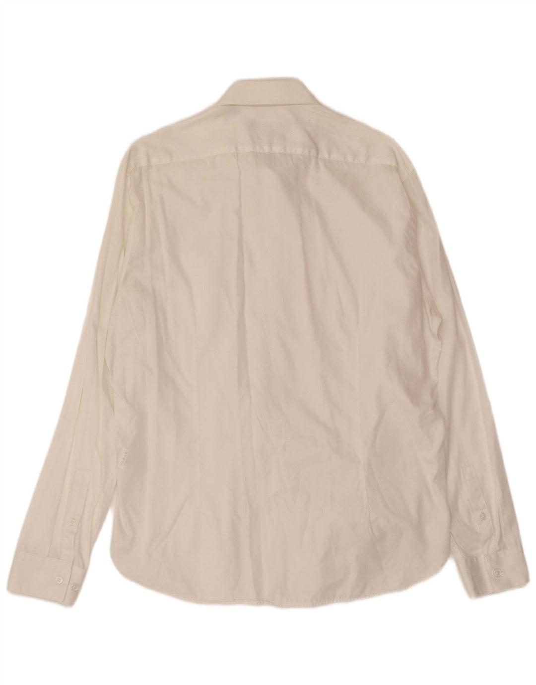 Koszula męska slim fit Dkny, średnia biała bawełna