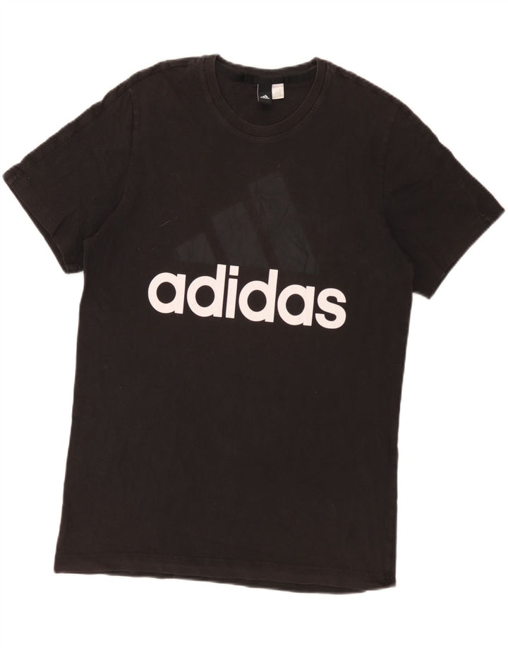 Męska koszulka graficzna Adidas Top Medium Black