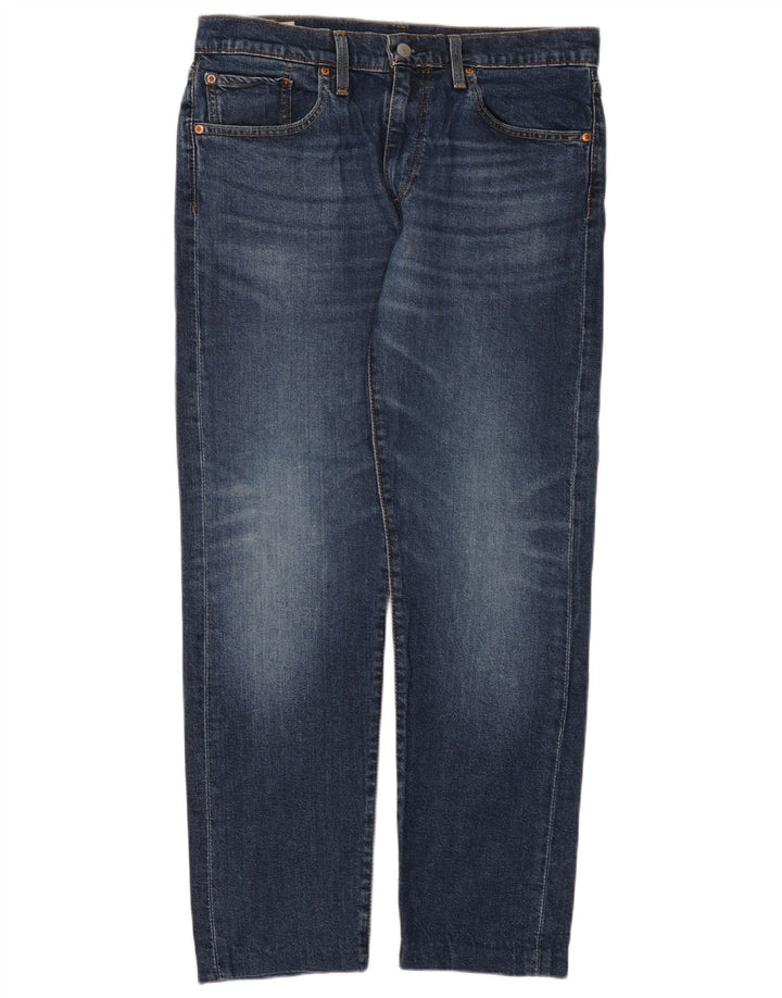 Męskie jeansy LEVI'S 502 zwężane W32 L29, niebieska bawełna