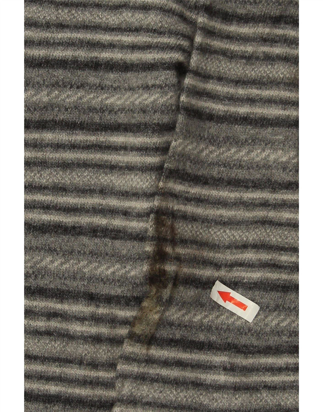 Marlboro Classics Męski sweter z okrągłym dekoltem XL w szare paski