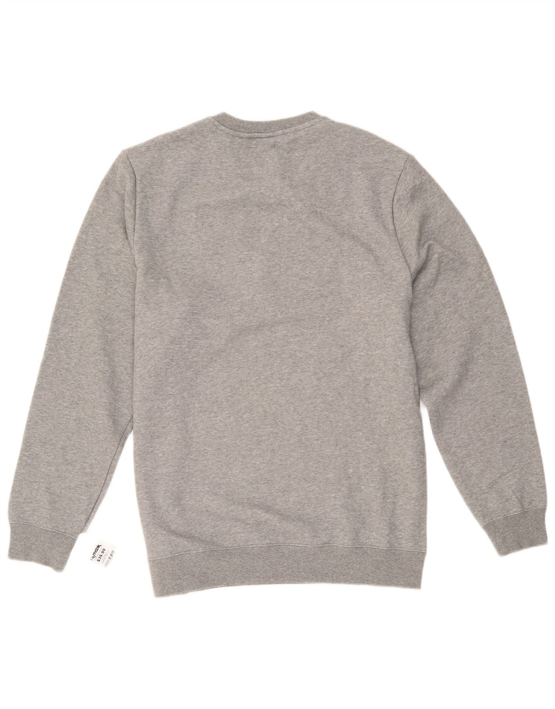 Męska bluza z grafiką Puma, duża, szara, bawełniana