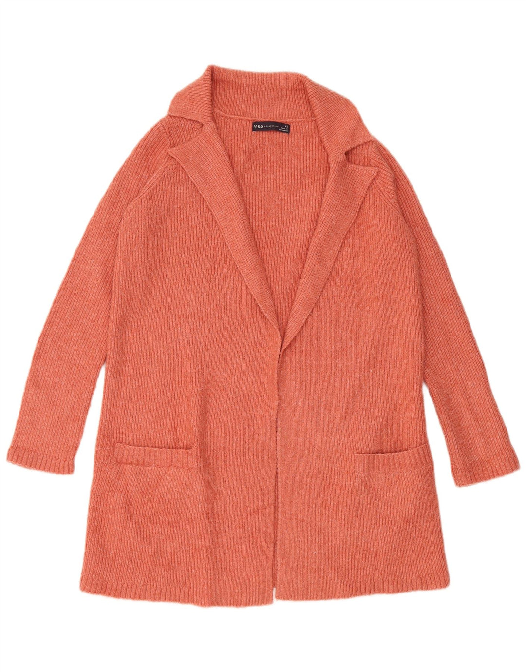 Marks & Spencer Damski sweter oversize UK 6 XS, pomarańczowy