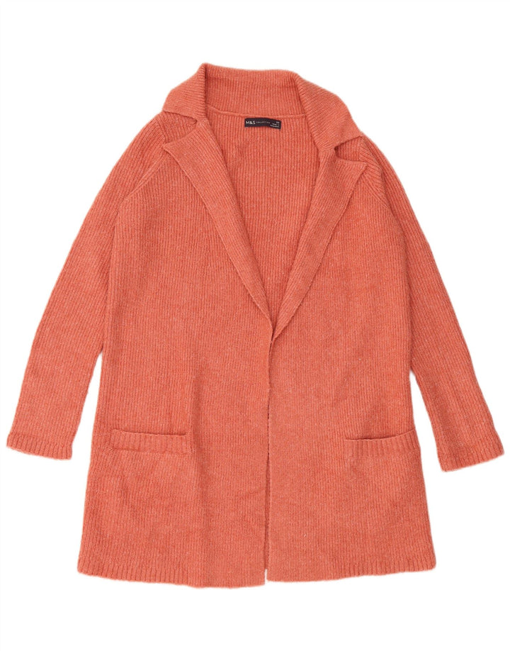 Marks & Spencer Damski sweter oversize UK 6 XS, pomarańczowy