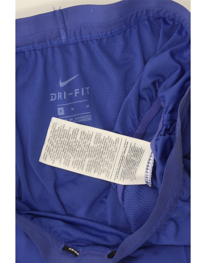 Damskie spodenki sportowe NIKE Dri Fit UK 12, średni niebieski poliester