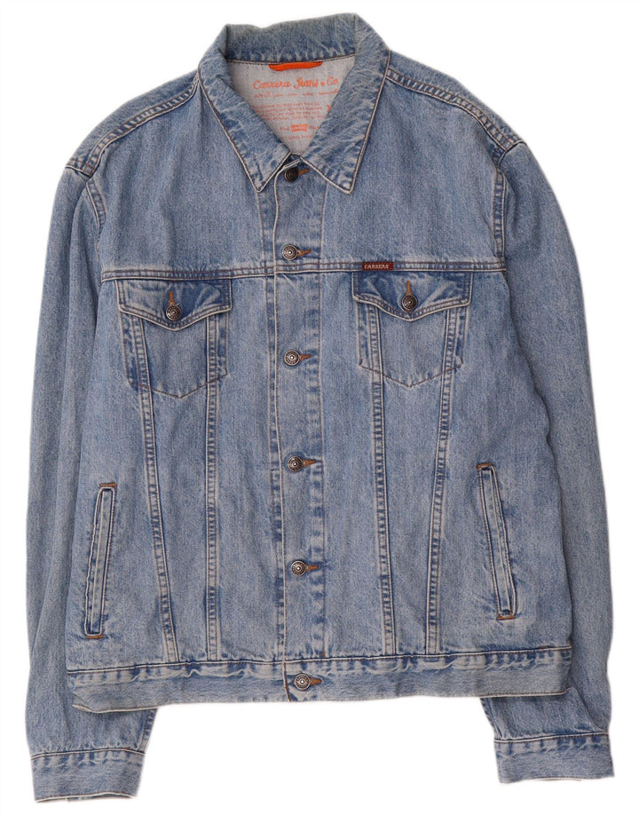 Męska kurtka dżinsowa Carrera UK 44 2XL Niebieska bawełna