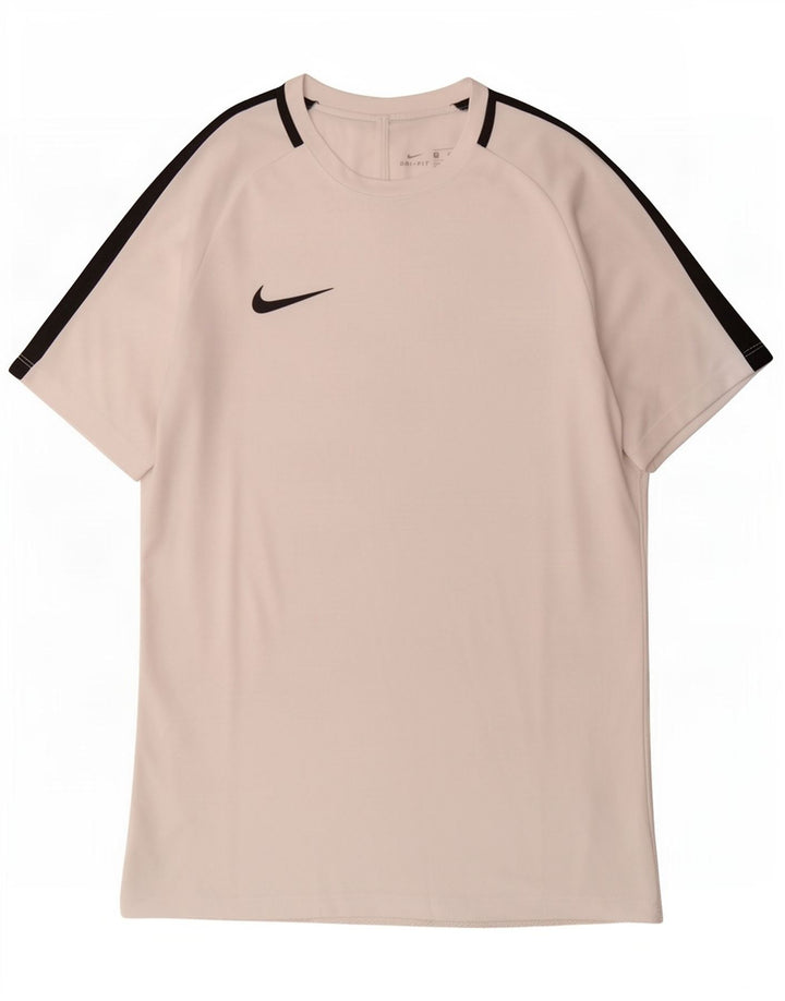 Męska koszulka Nike Dri Fit Top w kolorze średniej bieli