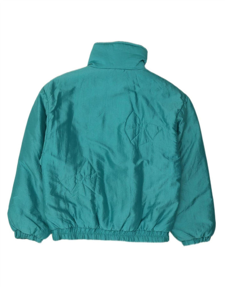 EFFEMME Womens Padded Jacket UK 12 Medium Blue