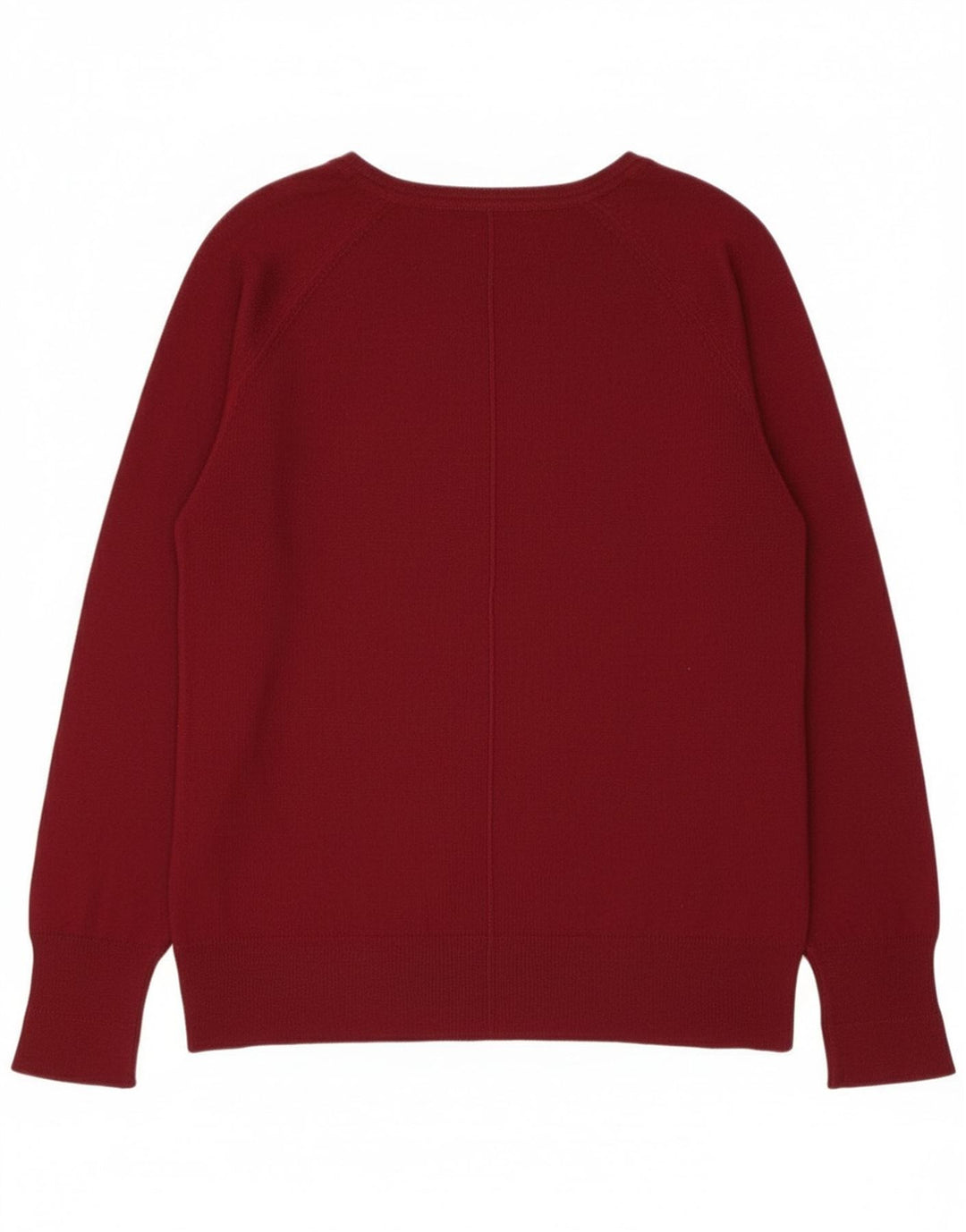 Sweter damski Zara z dekoltem w łódkę UK 14, średni bordowy