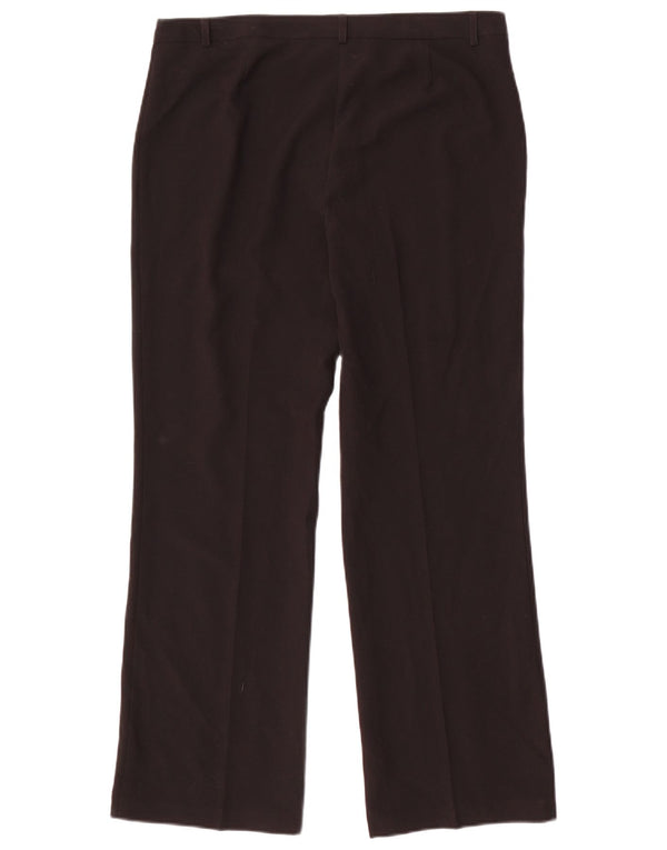 Proste spodnie damskie MARKS & SPENCER UK 12 Medium W32 L28 Czarne
