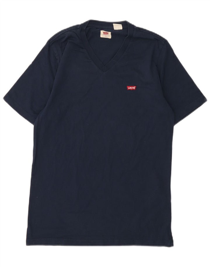 Koszulka męska Levi's Top XS Granatowa, bawełniana