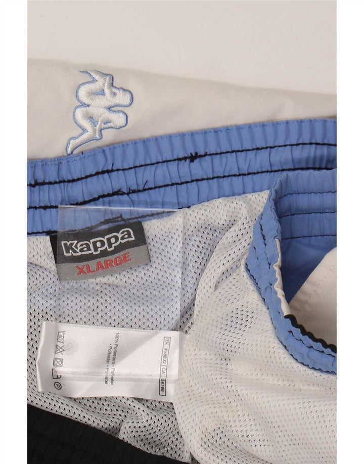 Męskie spodenki sportowe KAPPA XL, wielokolorowy poliester z blokami kolorów