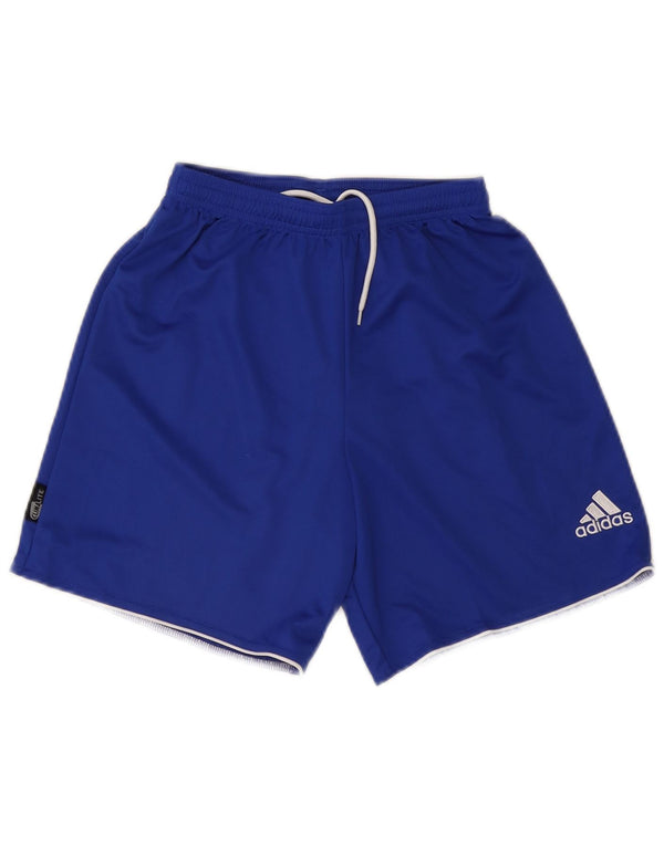 Damskie spodenki sportowe ADIDAS Climalite UK 6 XS Niebieski poliester