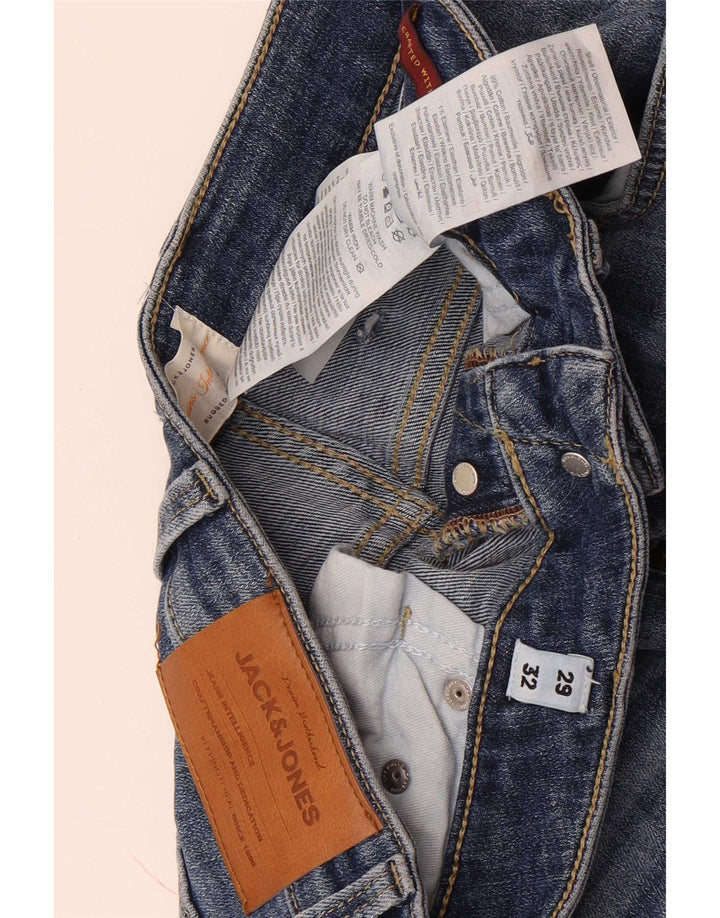 Męskie dżinsy Jack & Jones W29 L32 Niebieskie bawełniane