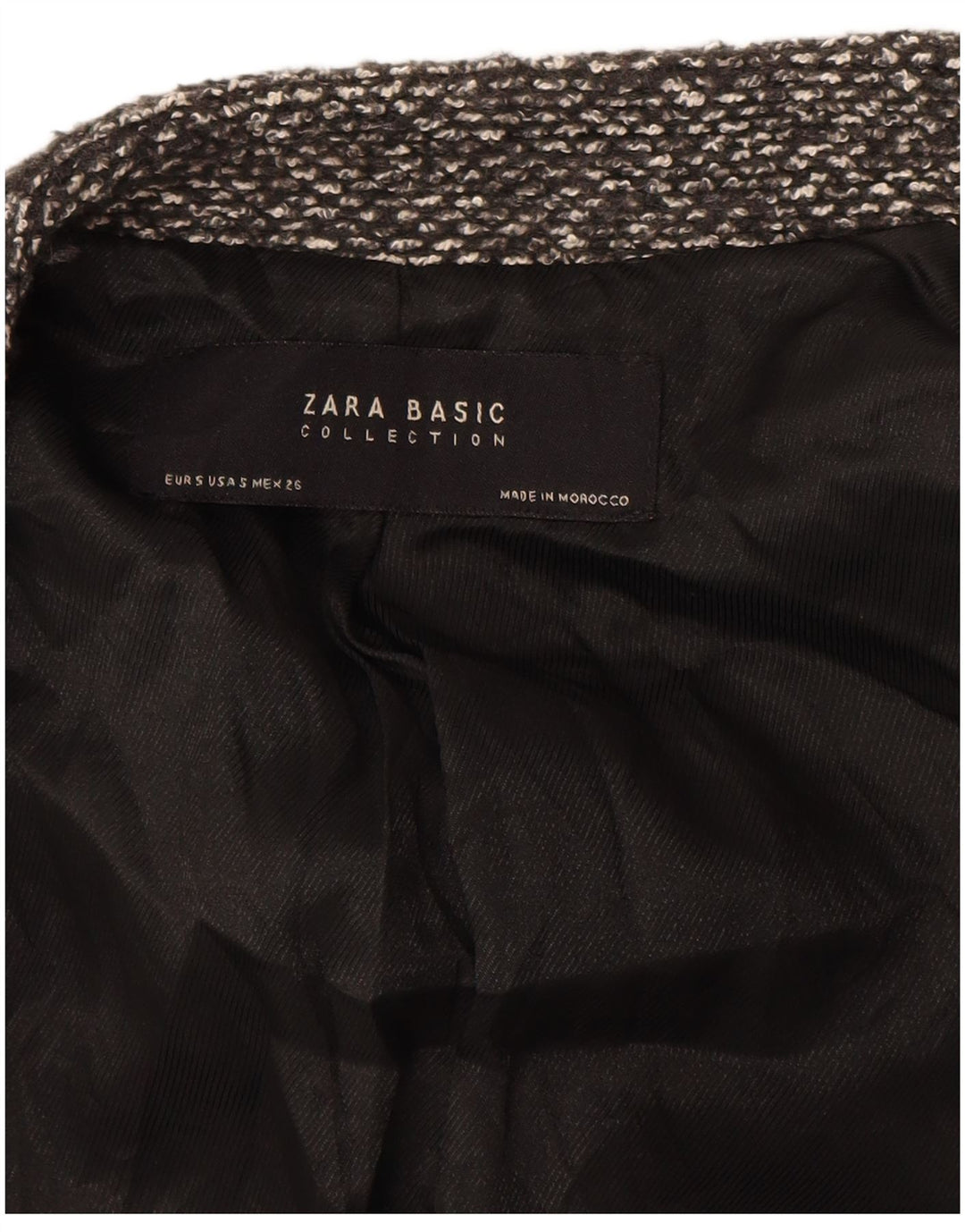 Damska otwarta marynarka ZARA UK 10, mała, szara