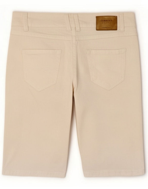 Damskie spodenki jeansowe Carrera IT 46 Large W31 White Cotton
