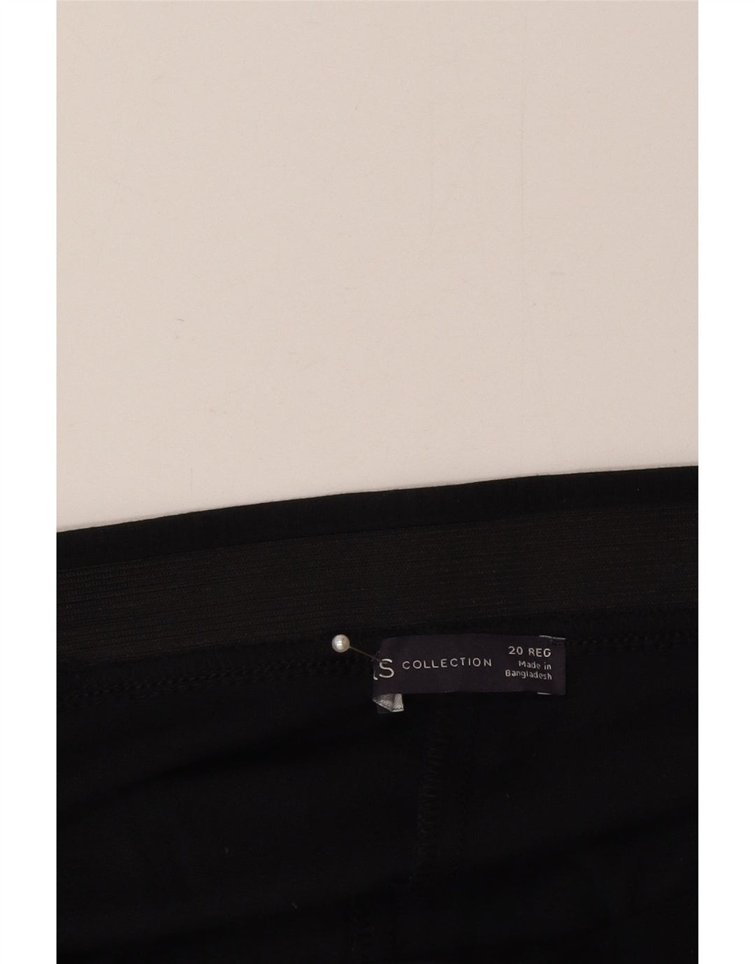 Damskie spodnie dresowe Marks & Spencer UK 20 2XL Czarna wiskoza