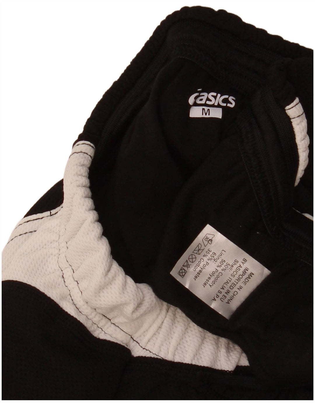 Damskie spodenki sportowe Asics Graphic UK 12, poliester w kolorze średniej czerni