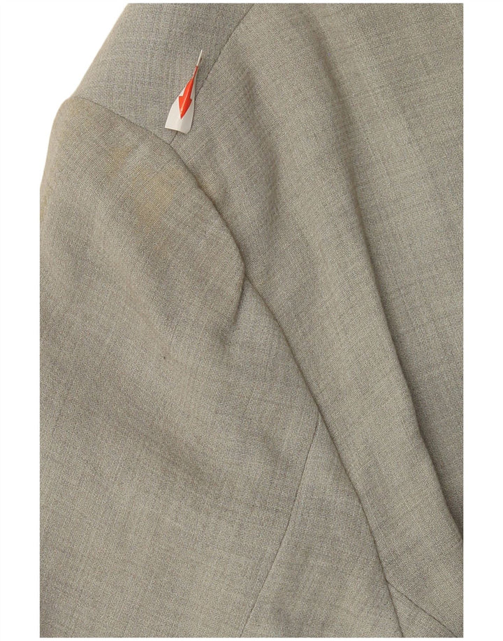 Damska marynarka Calvin Klein zapinana na 3 guziki US 14 XL, szara wiskoza
