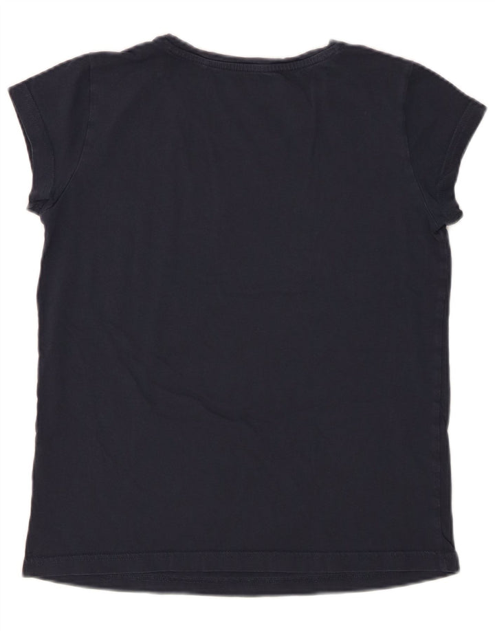 Damska koszulka z grafiką MUSTANG Top UK 10, mała, granatowa, bawełniana