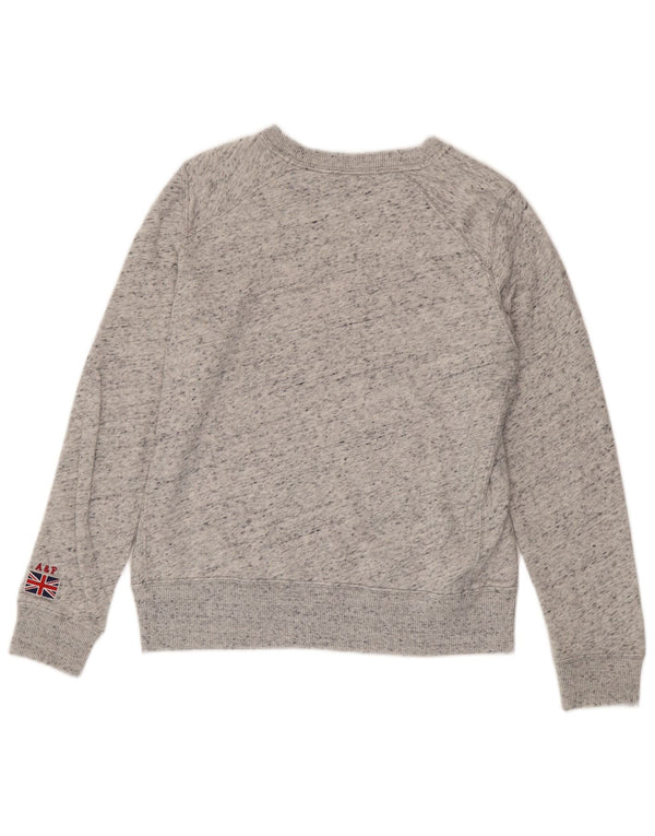 Sweter damski Abercrombie & Fitch UK 14, średni, szary, nakrapiany
