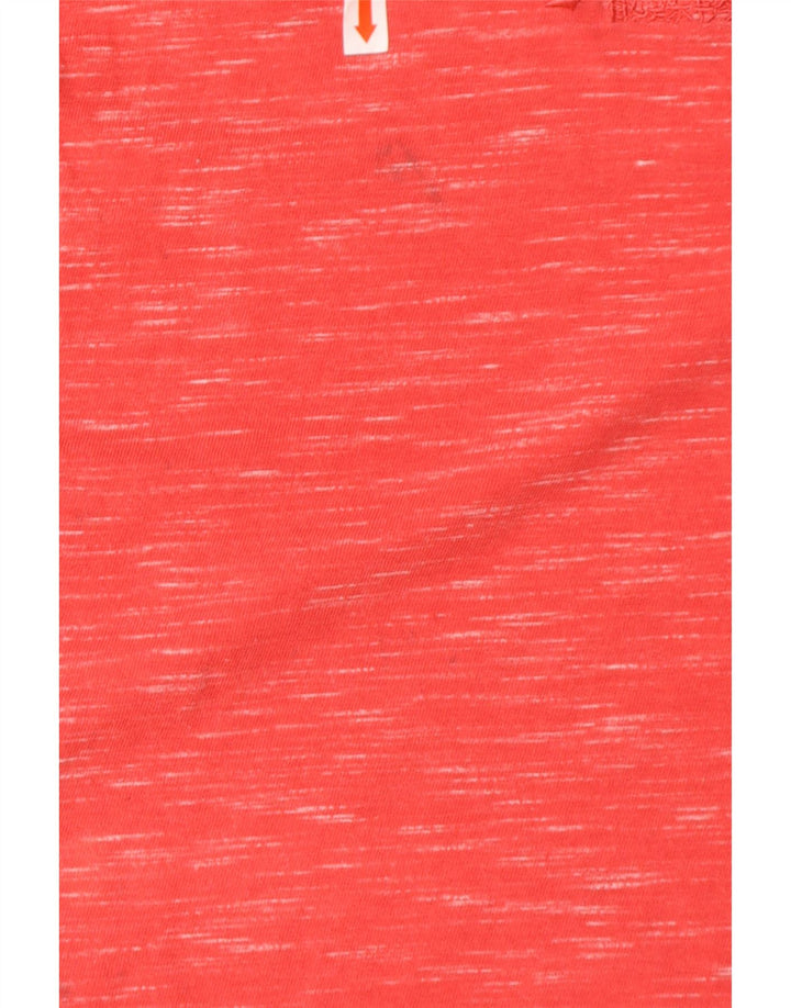 SUPERDRY Męska kamizelka z bawełny w kolorze średniej czerwonej plamki