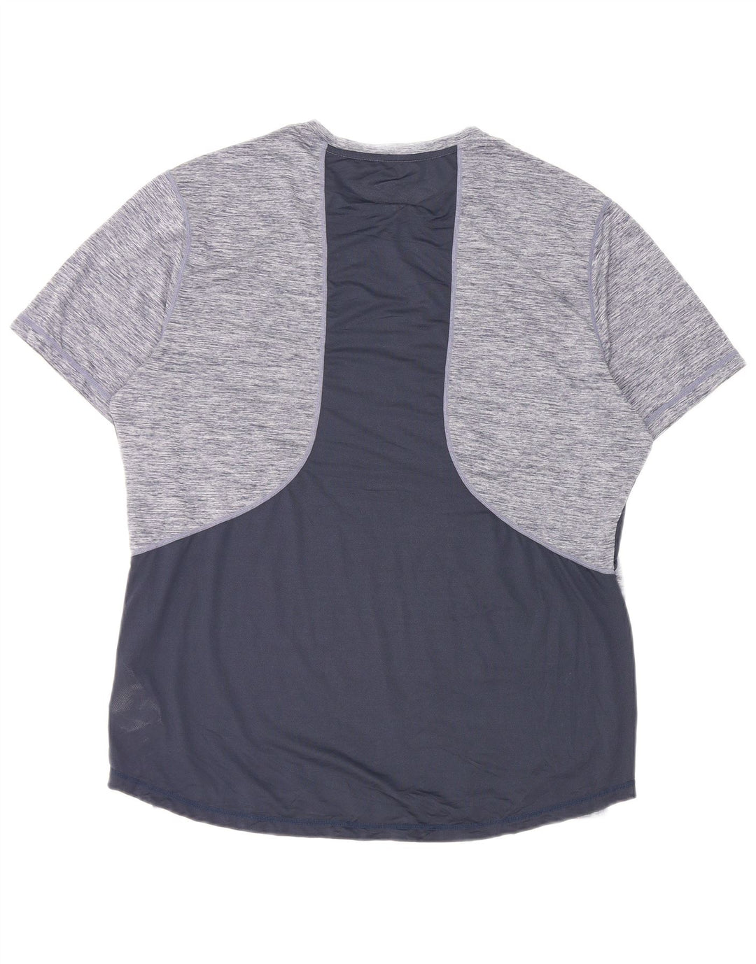 T-shirt męski Umbro, top XL, granatowy, nakrapiany poliester