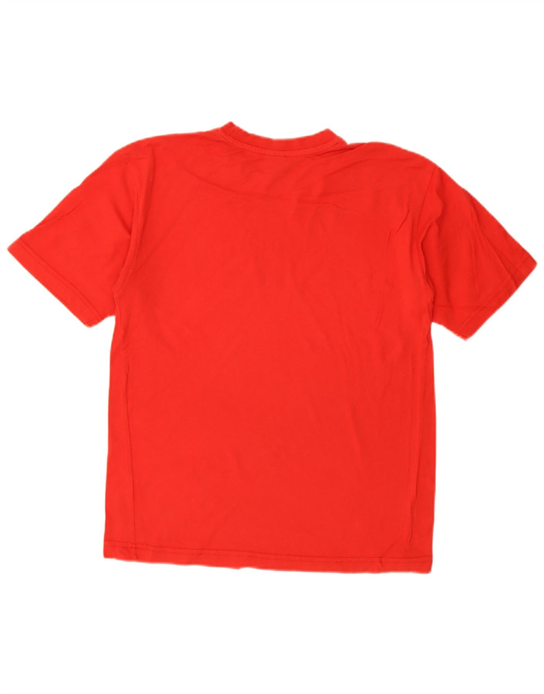 Męski T-shirt z grafiką Fila, mały, czerwony, bawełniany
