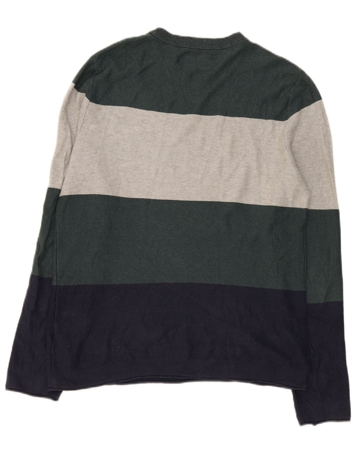 Męski top Jack & Jones z długim rękawem, dużą, wielobarwną bawełną w paski