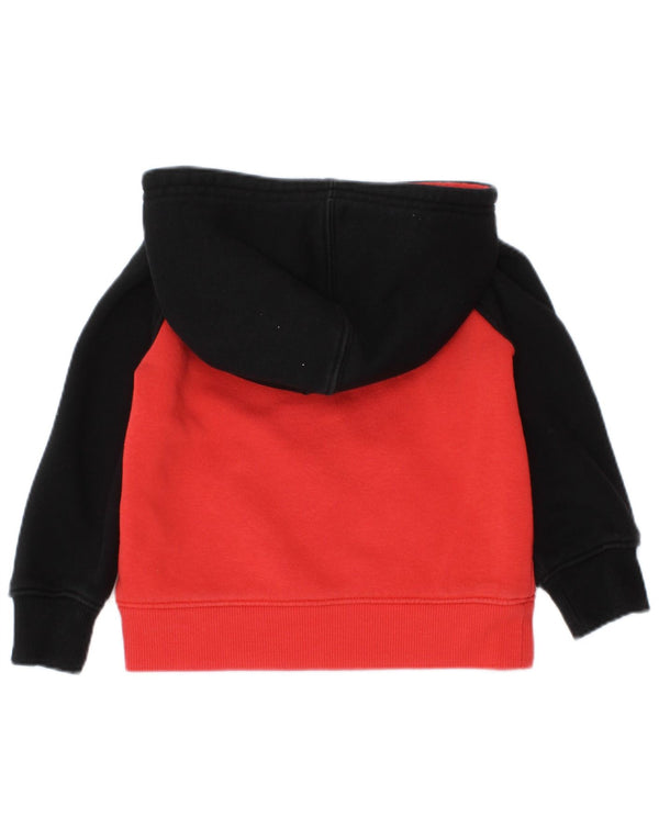 Bluza z kapturem Under Armour dla chłopców z grafiką w wieku 9-12 miesięcy, w kolorze czerwonym