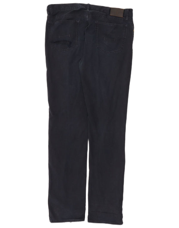 Męskie spodnie typu slim casual Polo Ralph Lauren W32 L32 Granatowa bawełna