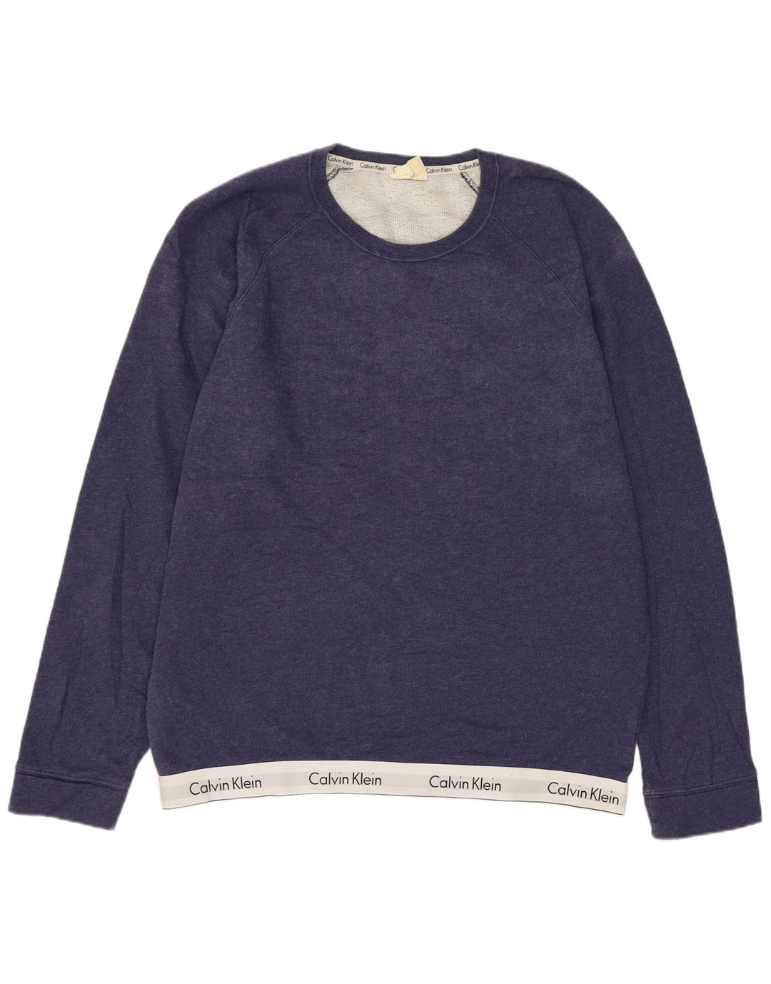 Męski sweter CALVIN KLEIN z grafiką, średni granat, blok kolorów