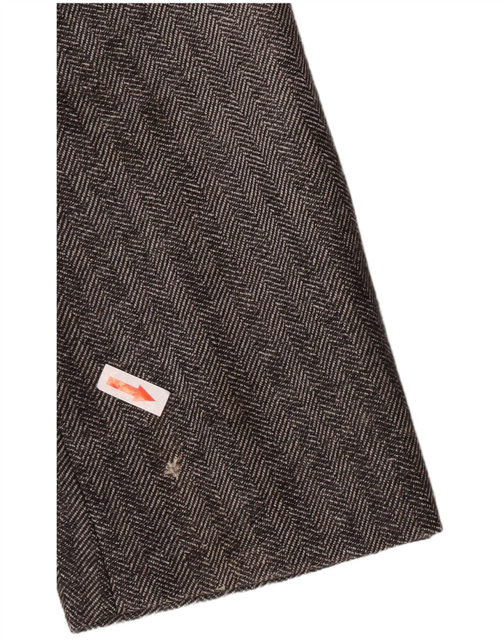 Armani Collezioni Męska marynarka zapinana na 3 guziki IT 52 XL Szara jodełka