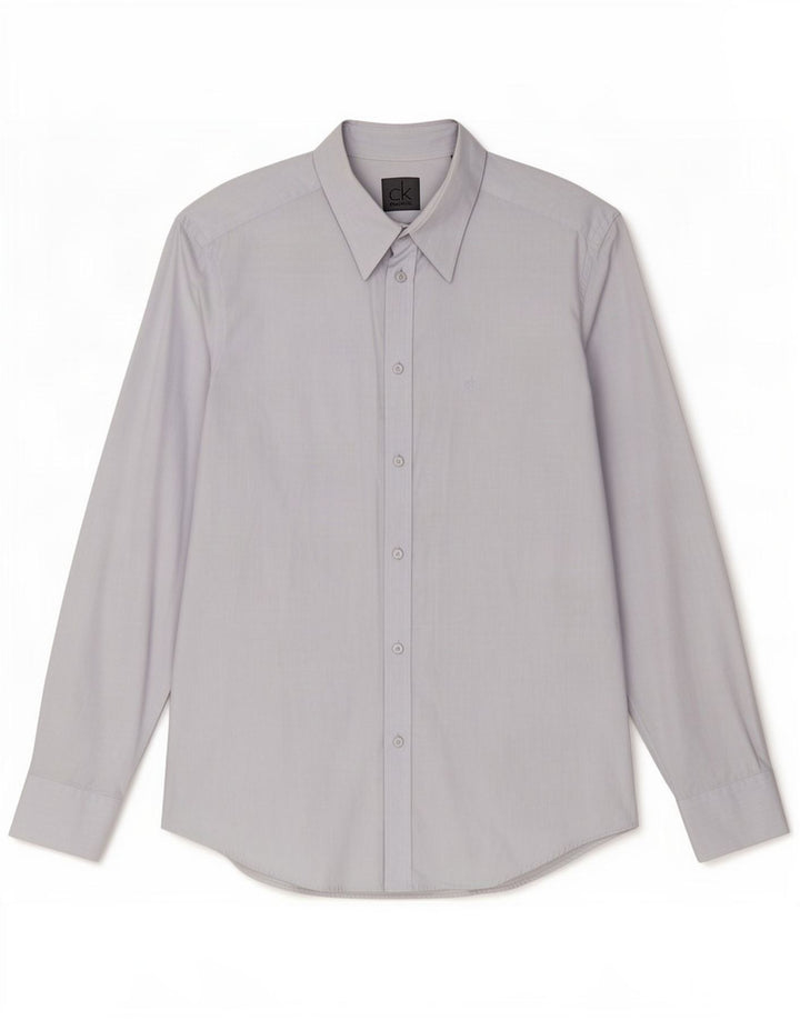 Koszula męska Calvin Klein Slim Fit, duża, szara