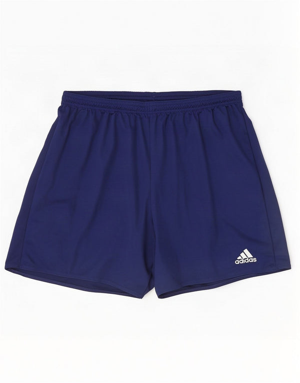 Męskie spodenki sportowe Adidas Aeroready XL granatowe, poliestrowe