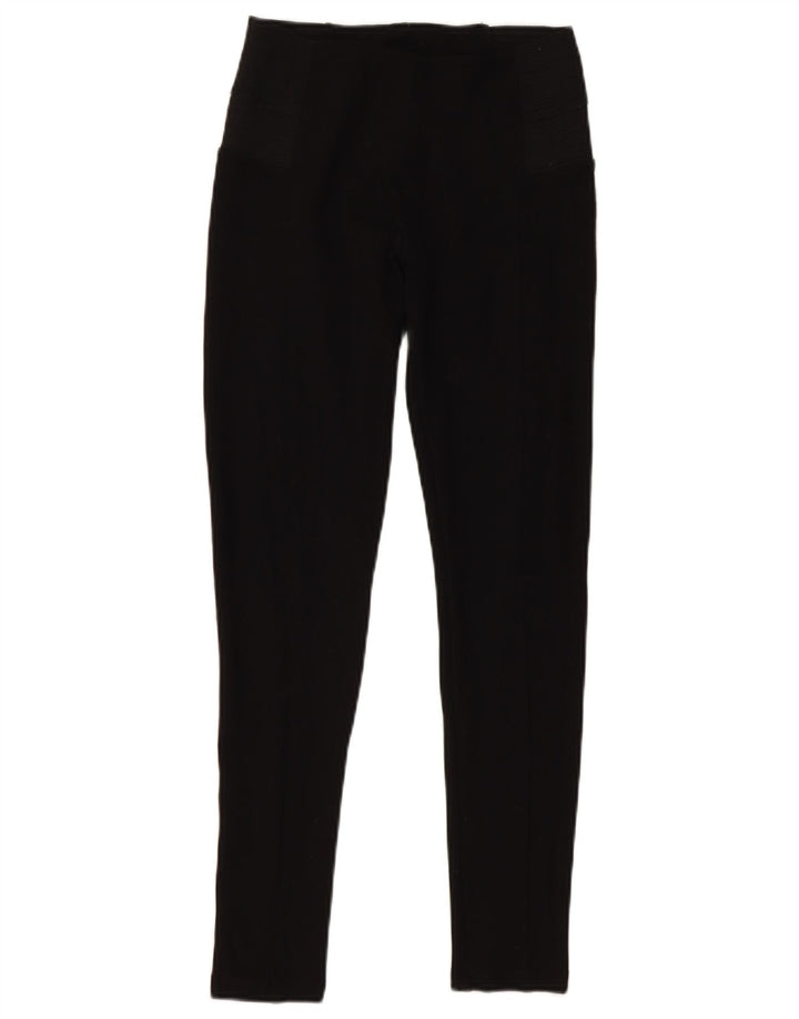 Legginsy damskie Zara UK 10 małe czarne