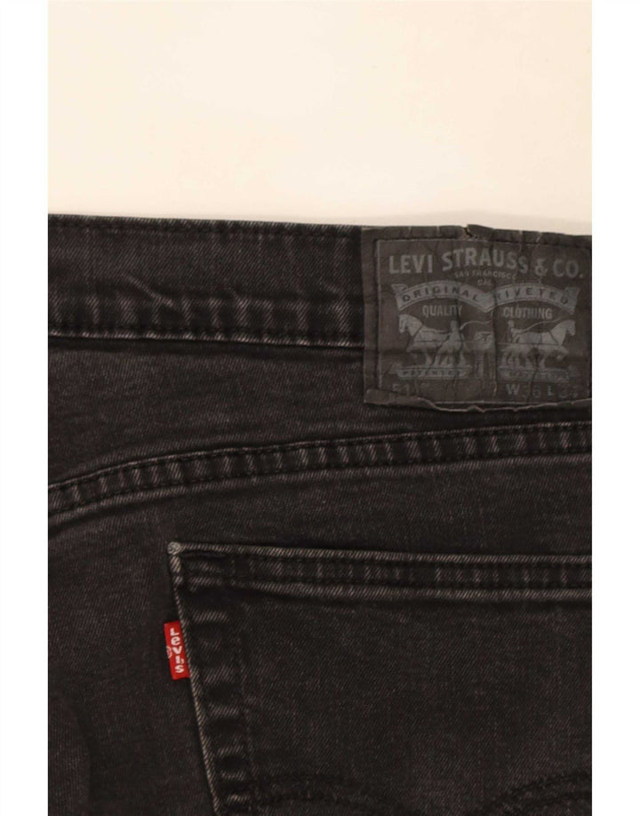 Męskie jeansy Levi's 511 Slim W36 L34 Czarne