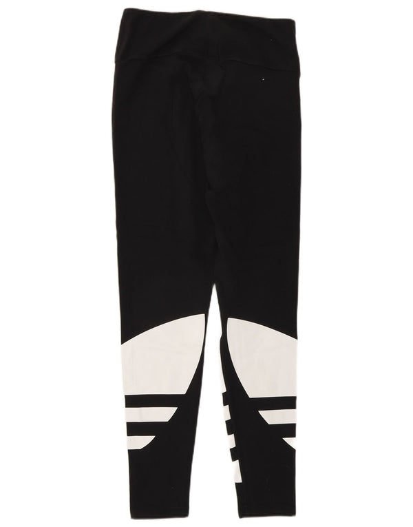 Damskie legginsy Adidas Graphic UK 10 Small Black Colorblock