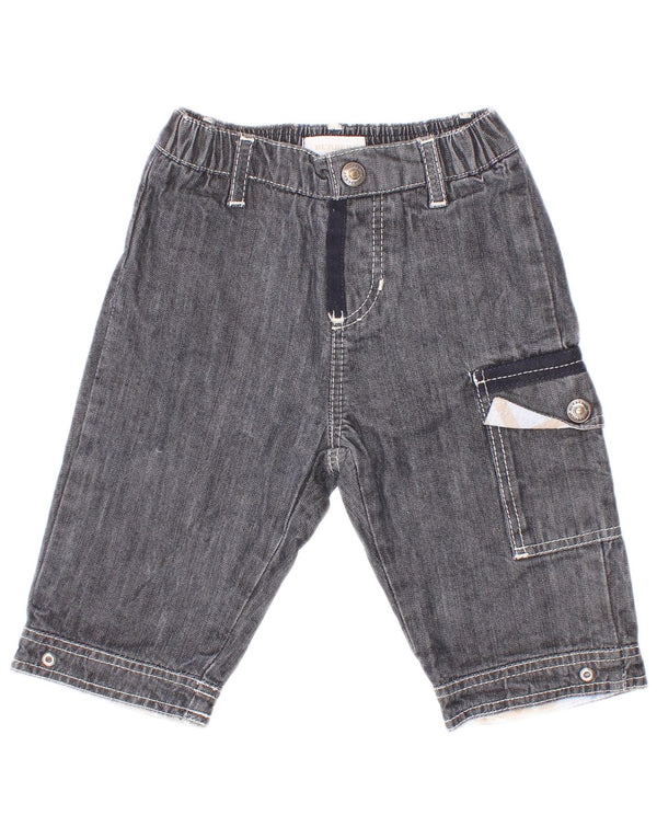 Dżinsy chłopięce Burberry Cargo Straight 3-6 miesięcy W16 L8 Niebieska bawełna