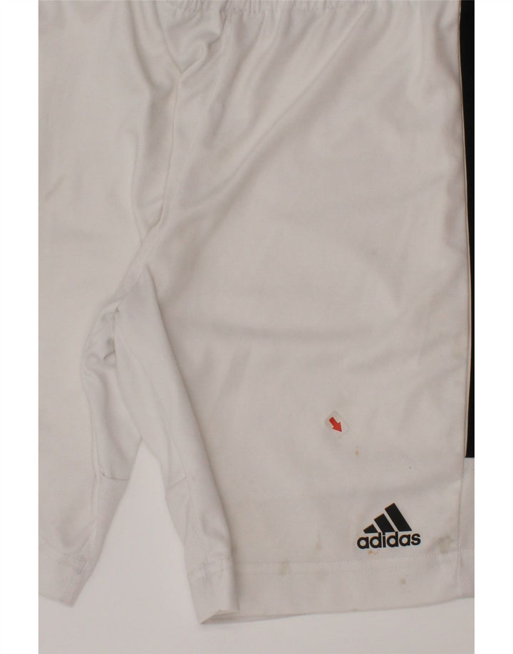 Chłopięce spodenki sportowe Adidas Aeroready 9-10 lat Biały poliester