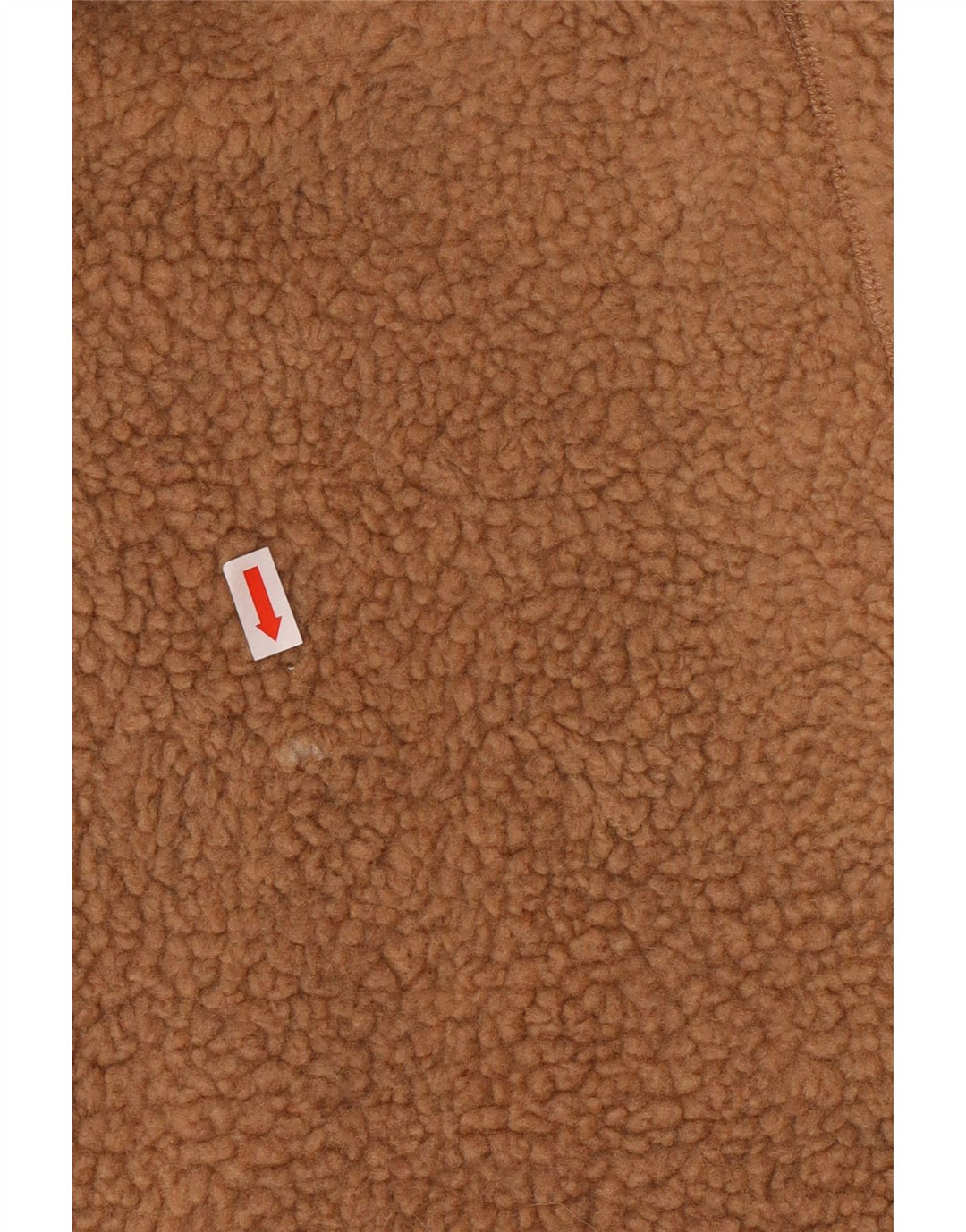 Dwustronna kamizelka polarowa męska Vintage UK 38 Średni Beżowy Poliester